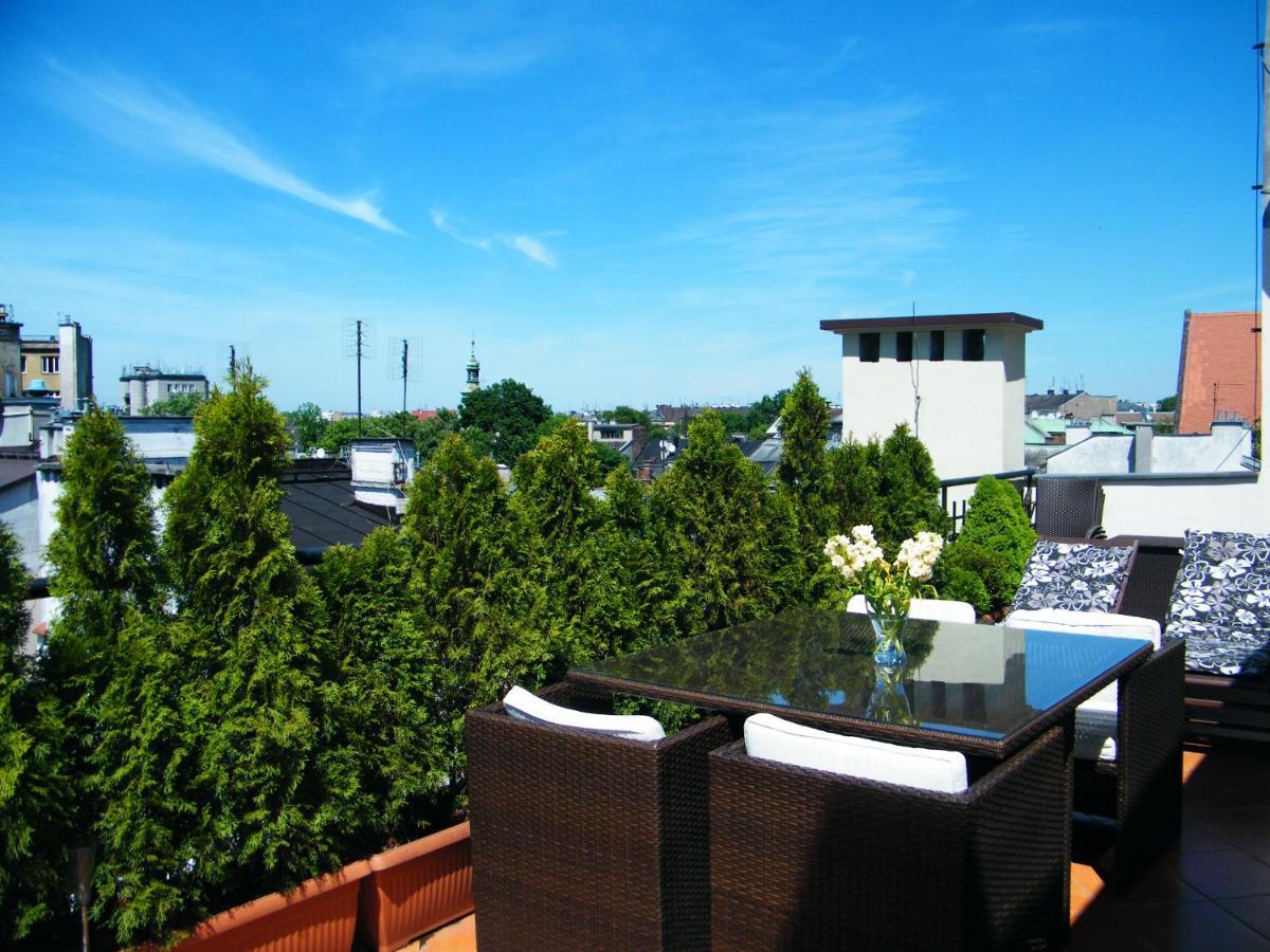 Apartament W Centrum - Duplex Penthouse In The Centre With Terrace And Air Conditioning Krakau Exterior foto