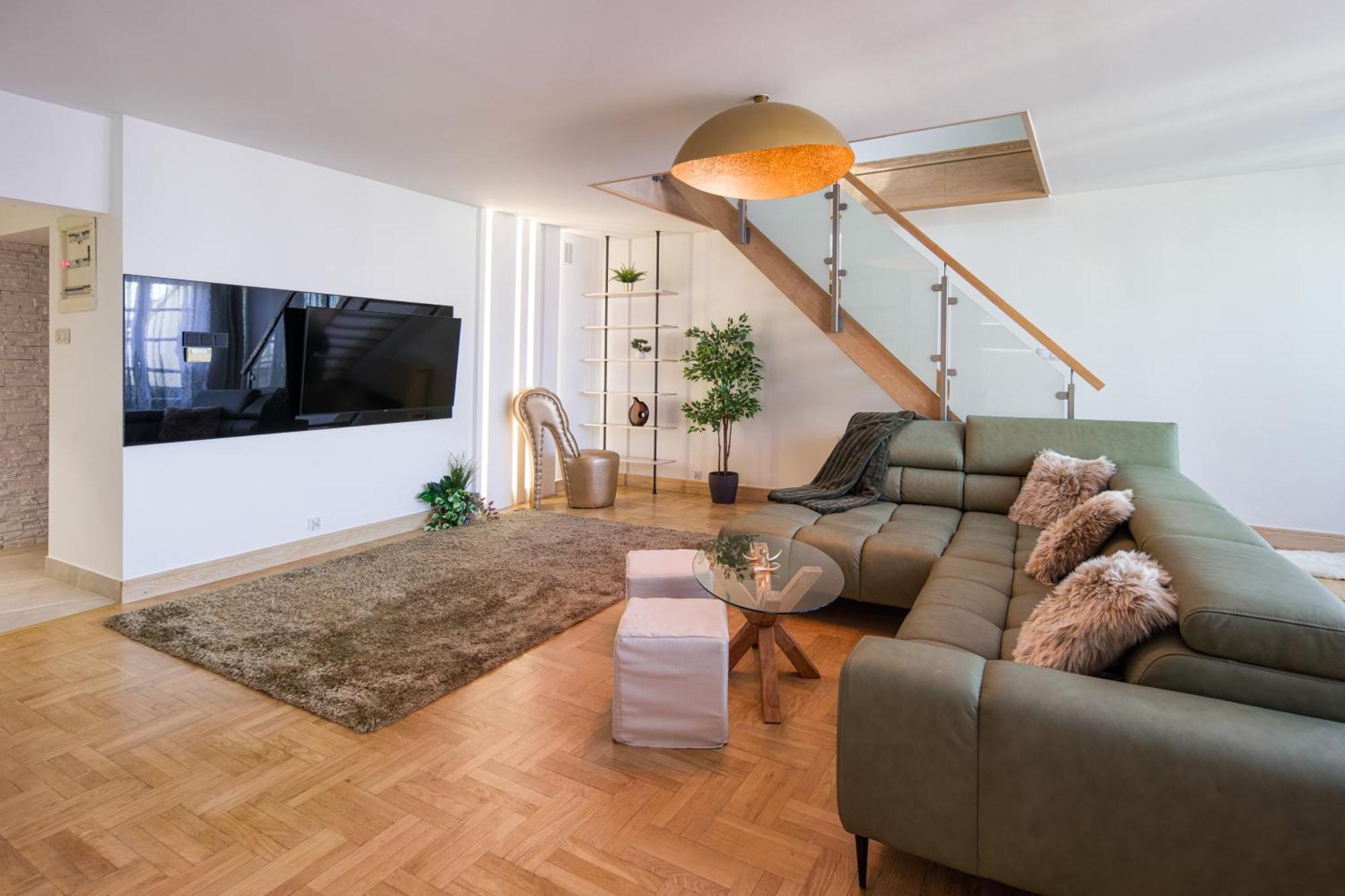 Apartament W Centrum - Duplex Penthouse In The Centre With Terrace And Air Conditioning Krakau Exterior foto