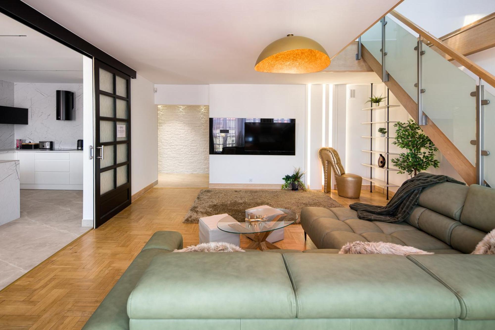 Apartament W Centrum - Duplex Penthouse In The Centre With Terrace And Air Conditioning Krakau Exterior foto
